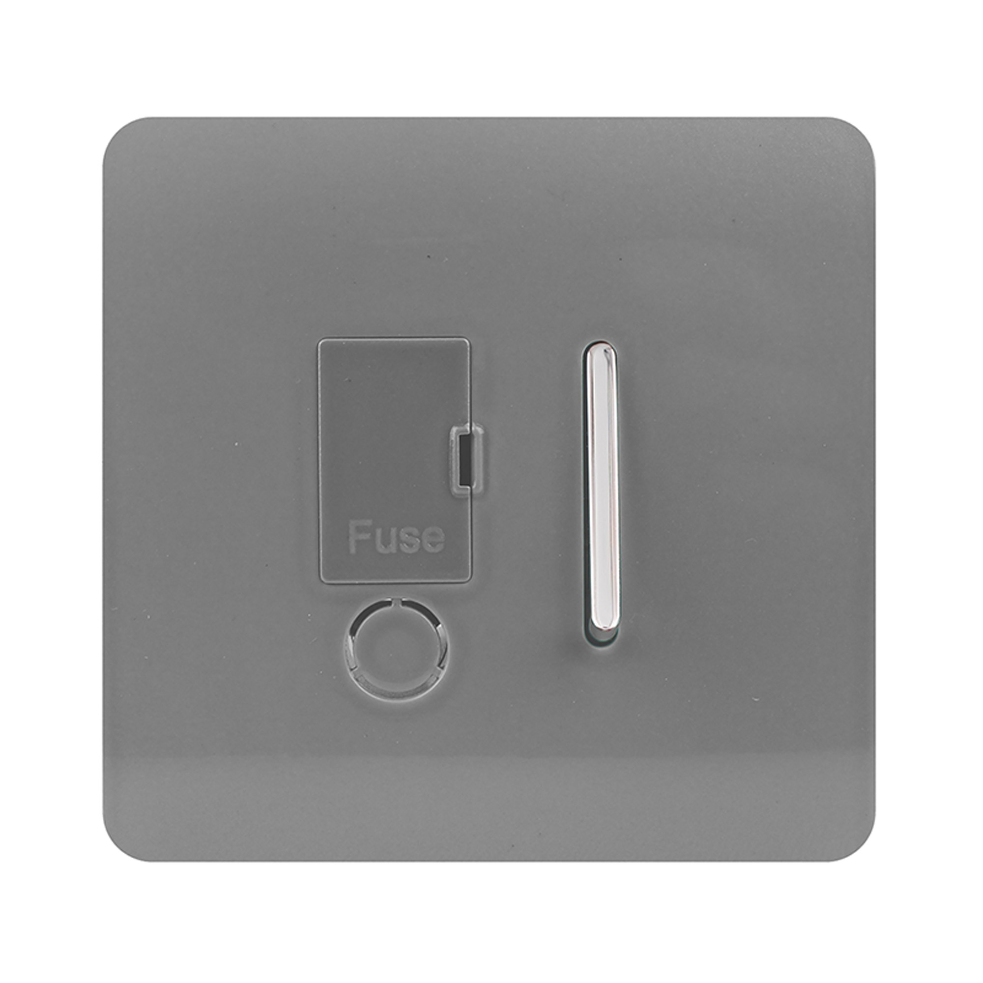 ART-FSLG  Switch Fused Spur 13A With Flex Outlet Light Grey